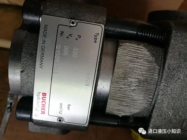 BUCHER泵的工作性能以及正確的安裝順序！
